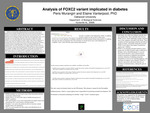 Analysis of FOXC2 variant implicated in diabetes​