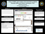 Study on KANSL1 gene mutation and its association to diabetes​