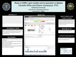 Study on KANSL1 gene mutation and its association to diabetes​