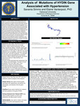 Analysis of Mutations of HYDIN Gene Associated with Hypertension by Elaine Vanterpool and Savania Simms
