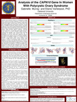 Analysis of the CAPN10 Gene In Women With Polycystic Ovary Syndrome by Elaine Vanterpool and Gabrielle Murray