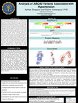 Analysis of ABCA3 Variants Associated with Hypertension by Elaine Vanterpool and Ashlee Simpson
