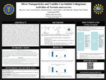 Silver Nanoparticles and Vanillin Can Inhibit Collagenase Activities of Serratia marcescens by Elaine Vanterpool, Mya St. Louis, Josel Bryant, Kennedi Ewan, Taylor Hall, Leah Marcelle, and Mayah Seal